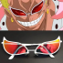 Солнцезащитные очки Донкихот Дофламинго аниме Ван Пис Doflamingo One Piece косплей