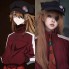 Кепка кошачьи ушки Аска Евангелион флисовая Asuka Evangelion EVA аниме 