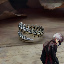 Кольцо Канеки Кен Токийский гуль сороконожка Tokyo ghoul аниме универсальный размер