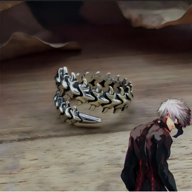 Кольцо Канеки Кен Токийский гуль сороконожка Tokyo ghoul аниме универсальный размер